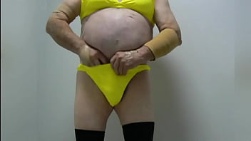 Preview 3 of Live Dana Adriana Slovakia - Sissy Boy Models Bras and Panties by Pinky 396