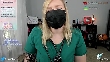 Preview 2 of White Box Lucy - Nurse Edging JOI - Makes Patient Obey For Milking Sperm Sample
