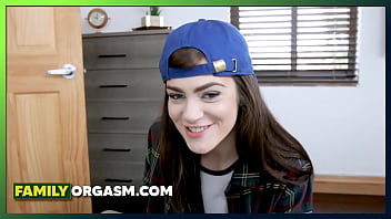 Preview 2 of Busty Ass Fingering Gym - FamilyOrgasm.com ⏩ Rebel Girl (Piper June) Banged by her Stubborn Stepbrother