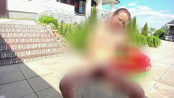 Preview 2 of Mom And Son Sex Sleep Night Xxxx - Masturbation in nature,  outdoors