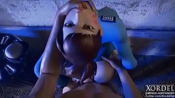 Preview 4 of Big Alexis Ass - D.va Police - Xordel