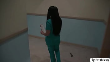 Preview 1 of Russin Bbw - Shemale nurse gets ass banged by horny patient