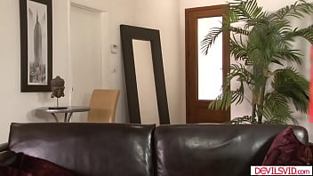 Preview 1 of Mom Loves Horse Cock - DevilsVid.com - Guy fucking his stepdaughters petite bff