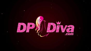 Preview 1 of Sex Solongos - Big Tit Blonde Karma Rx DP and DVP with Three Big Cocks