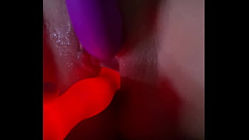 Preview 2 of America Bangla - Two Vibrators,  One nice pussy
