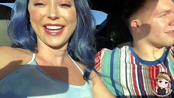 Preview 3 of Arbai Pron - Step Sis Eve Marlowe Sucks Cock So She Can Borrow His Car