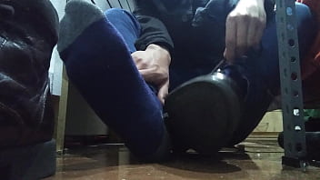 Preview 3 of Desi Old Aunty Beeg Indian - DIRTY BOOTS AND SMELLY FEET IN YOUR FACE