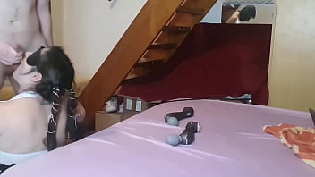 Preview 3 of Virtual Sex Bbw - Slutty bitch wife loves throating blowjob