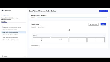 Preview 2 of Xxxnihd - Delta Math Exact Value of Reference Angles any% speedrun WORLD RECORD