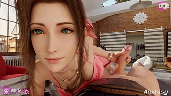 Preview 2 of Robby Tv Prank - Aerith Handjob