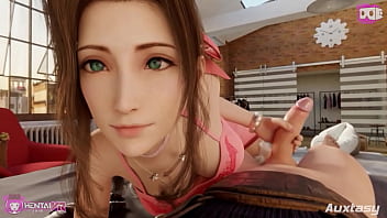 Preview 3 of Robby Tv Prank - Aerith Handjob