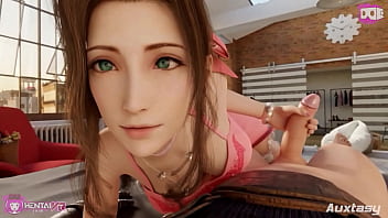 Preview 1 of Robby Tv Prank - Aerith Handjob