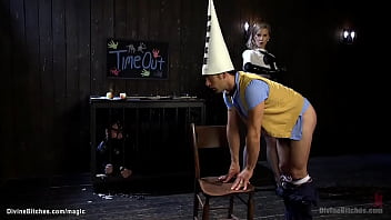 Preview 2 of Videos Xxx Del Cetis - Blonde mistress pegging slaveboy