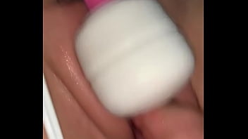 Preview 1 of Japnie Son Wife Fader History - Pierced Fake Tits Wife Squirting Dildo