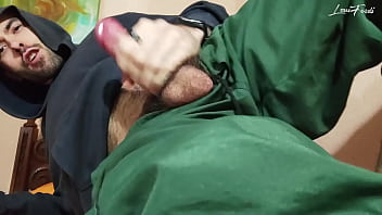 Preview 3 of Porn Sex Xvdeio - Hairy Latin Man Jerking Off on his Bed - LouiFerdi