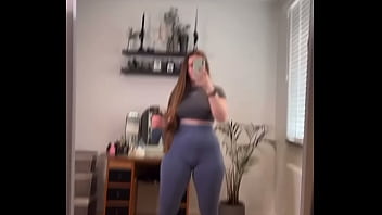 Preview 2 of Ubat Tubey - Super thick pawg tries on new spandex