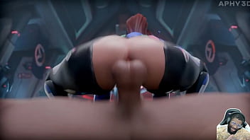 Preview 1 of Mom Xxxxxxx Japan - D.VA Fucks Like A Bunny,  Threesome With Isobel &amp_ Aylin,  Ellie Deepthroats A Cock While Dina Watches