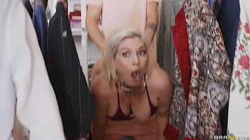 Preview 4 of Darla Crane Tits Sucked Hard - Boutique Booty Call - Christie Stevens,  Laney Grey / Brazzers  / stream full from www.brazzers.com