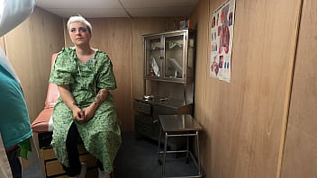 Preview 1 of Squirt Lesbian Sleeping - Logan Coxx Post Mastectomy Consultation MAIN