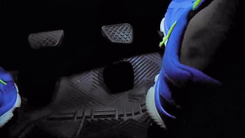 Preview 1 of Mayra Munoz - The moment driver touches gas pedal with toes