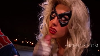 Preview 1 of Bbw Tee6 - Spiderman Gets Laid - Parody