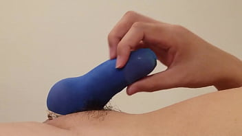 Preview 2 of College Girl Have Xxxln - 008-4 Penis Stockings - Blue and Open Blue