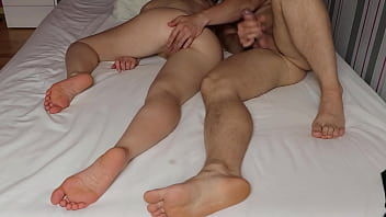 Preview 2 of Slave Breasts Fondle Tease - Fucked a Friend&#039_s Girlfriend While She Was Alone Resting in Bed.