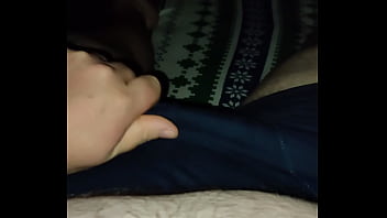 Preview 1 of Soldiers Fuck Muslim - pre-jerk tail stroking in bed