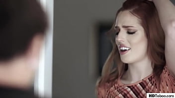 Preview 1 of Groped Father - Redhead can&#039_t resist her criminal ex&#039_s seduction  - Scarlett Mae