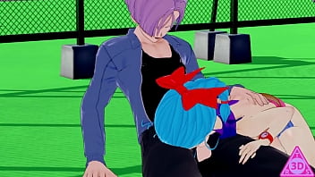 Preview 3 of Husbands Wife Her Friend Fuke - KOIKATSU Trunks Bulma Dragon Ball,  have sex blowjob handjob and cumshot uncensored... Thereal3dstories