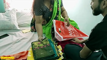 Preview 2 of Teacher Girl Students Boy Tushon - Indian hot beautiful Bhabhi one night stand sex! Amazing XXX Hindi sex