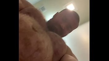 Preview 3 of Vk Mom Xxx - Big dick hairy belly precum beefy Musclebear bodybuilder hot alpha beast shows his dripping cock