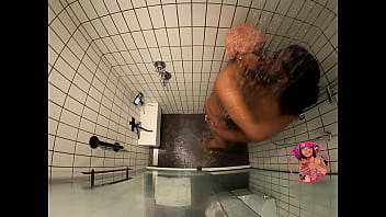 Preview 2 of Party Aunty - Ebony Anime Cosplayer Gets Fucked In Shower