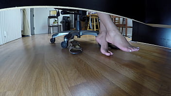 Preview 4 of Doks Girls Sex - Dayanara Footjob POV 1