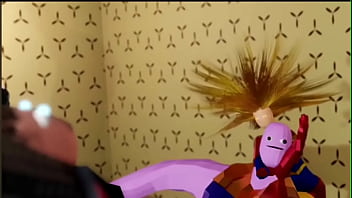 Preview 3 of Kim Evans Wildkat - Thanos sendo fodido pelos neg&otilde_es da MARVEL