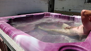 Preview 4 of Donkey And Girl Chudai - Dayanara Hot Tub MAIN 1