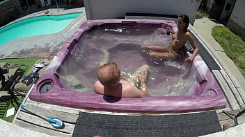 Preview 2 of Anal Training Instruction - Dayanara Hot Tub POV 4