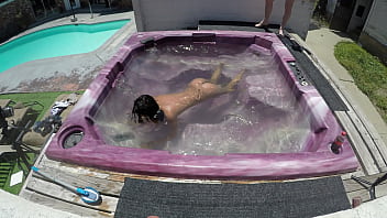 Preview 4 of Anal Training Instruction - Dayanara Hot Tub POV 4