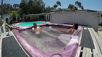 Preview 4 of Sleeping Mom Fuck Videos - Dayanara Hot Tub RIGHT
