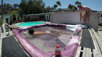 Preview 4 of Massage Pluss Japan - Dayanara Naked Hot Tub LEFT 2