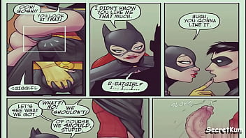 Preview 2 of Usshemale - Batgirl Loves Robin  - He couldn&#039_t resist her skimpy outfit and had to fuck her ass and pussy