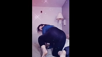 Preview 3 of Mom San Sex Night - Big booty white girl