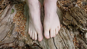 Preview 3 of Hot Butter Massage - My Feet Outdoors