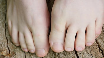 Preview 4 of Hot Butter Massage - My Feet Outdoors