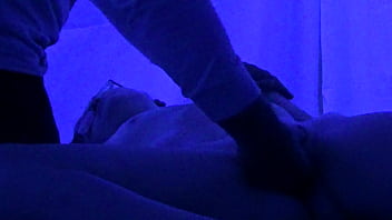 Preview 4 of New Lunar Sex Japan - Gigi Breeze Blacklight Massage LEFT 2