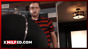 Preview 1 of Siny Liony - XMilfed.com ⏩ Cleaning the Floor Milf Butt Fucked by her Son in Law - September Reign