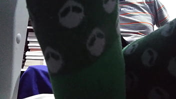 Preview 1 of Pale Hairy Mature - LICK MY BEAUTIFUL SOLES AND MY BIG DICK