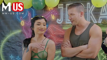 Preview 1 of Ebony Sex Scandal - Jerkaoke - Avery Black and Codey Steele (Teaser)