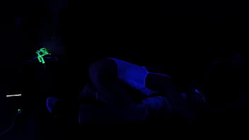 Preview 3 of Xxxx Bad - Carrie B Blacklight Sex RIGHT 1