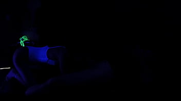 Preview 4 of Xxxx Bad - Carrie B Blacklight Sex RIGHT 1